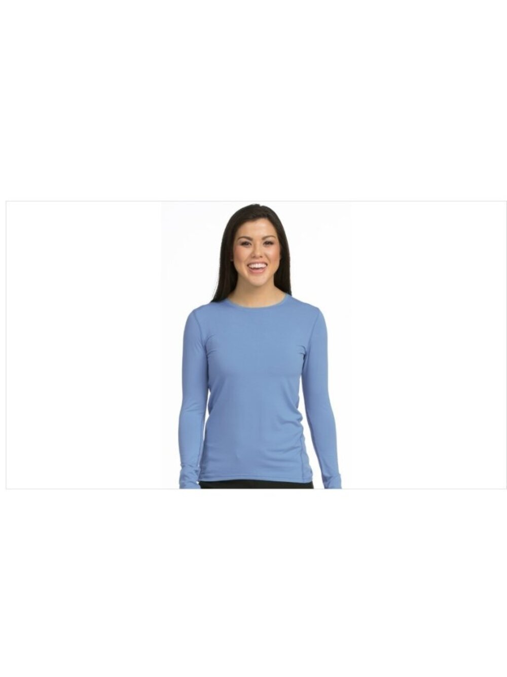 MED COUTURE Base Layer Performance Women's Scrub Tee Top 8499 -MEDIUM -Ceil